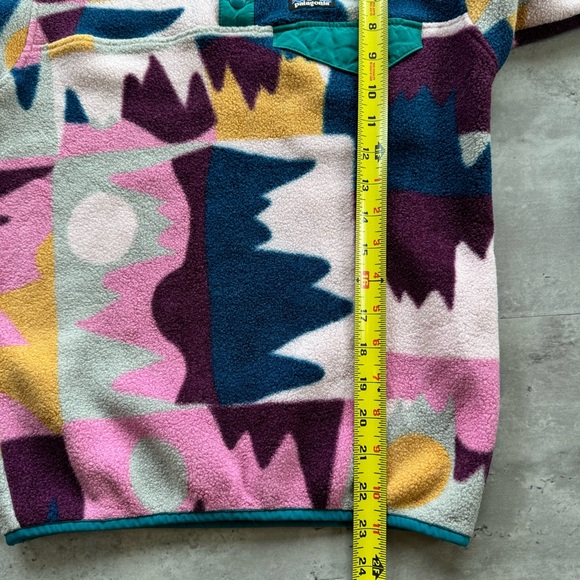 Patagonia Snap T Fleece Pullover Jacket Girls Large 12 - Picture 8 of 8